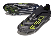 Carregar imagem no visualizador da galeria, Adidas F50 Elite Laceless SG - Preto Verde

