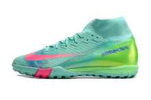 Carregar imagem no visualizador da galeria, Nike Air Zoom Superfly 10 Society Elite TF - Azul Verde
