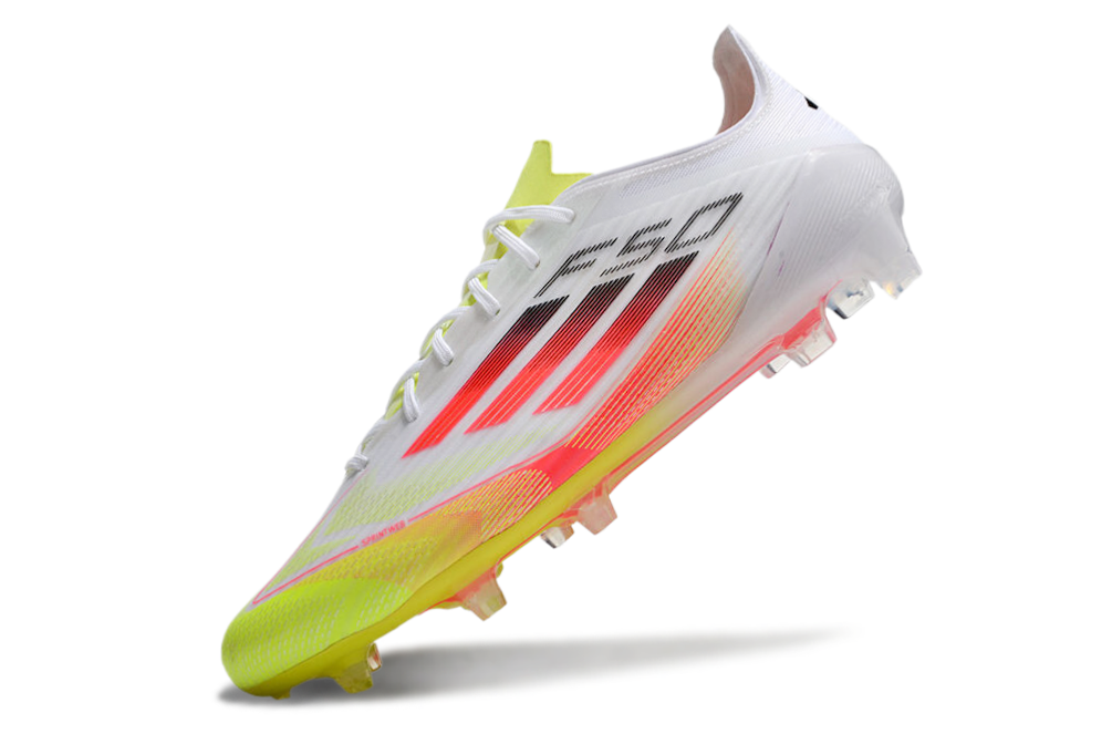 Adidas F50 Elite FG - Branco Amarelo – Acstorechuteiras
