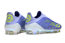 Carregar imagem no visualizador da galeria, Adidas F50 Elite Laceless FG - Azul

