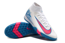 Carregar imagem no visualizador da galeria, Nike Air Zoom Superfly 10 Society Elite TF - Branco Azul Rosa
