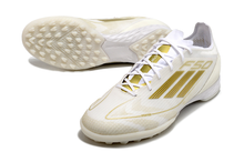 Carregar imagem no visualizador da galeria, Adidas F50 Elite Society TF - Branco Dourado
