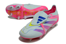 Carregar imagem no visualizador da galeria, Adidas Predator Elite Tongue SG - Rosa Branco
