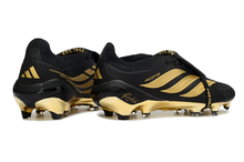 Carregar imagem no visualizador da galeria, Adidas Predator 26 Elite Tongue FG -  Preto Dourado

