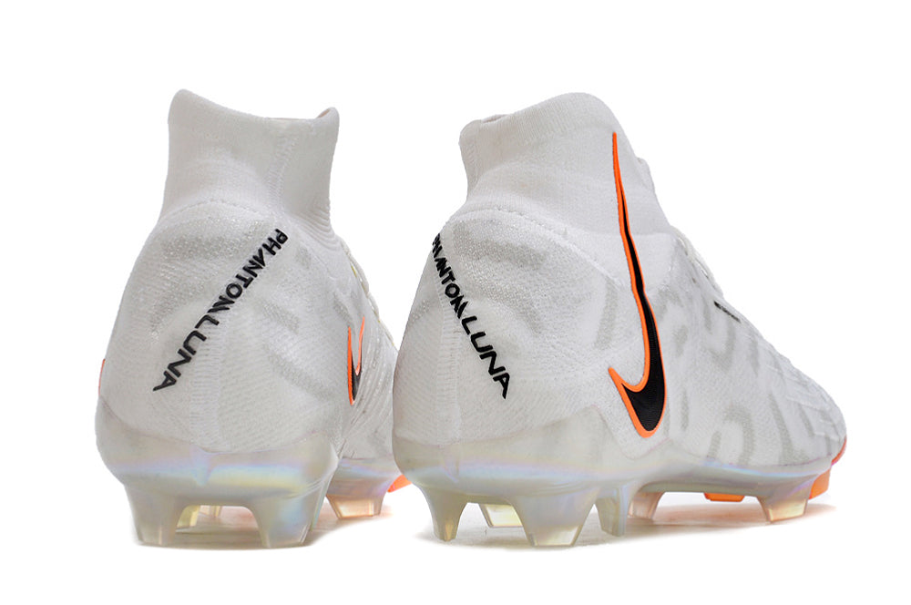 Nike Phantom Luna Elite FG - Branco Laranja – Acstorechuteiras