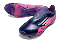 Carregar imagem no visualizador da galeria, Adidas F50 Elite Laceless FG - Rosa Azul
