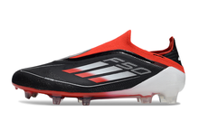 Carregar imagem no visualizador da galeria, Adidas F50 Elite Laceless FG - Preto Vermelho
