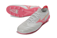Carregar imagem no visualizador da galeria, Mizuno Morelia Neo IV Made In Japan FG - Branca Rosa
