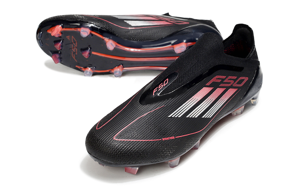 Adidas F50 Elite Laceless FG - Black Red – Acstorechuteiras