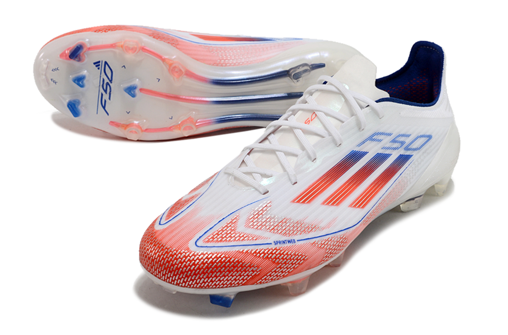 Adidas F50 Elite FG - Branco Laranja – Acstorechuteiras