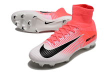 Carregar imagem no visualizador da galeria, Nike Mercurial Zoom Superfly 5 Elite FG - Branco Rosa
