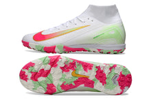 Carregar imagem no visualizador da galeria, Nike Air Zoom Superfly 10 Society Elite TF - Branco Rosa Verde

