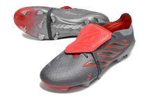 Carregar imagem no visualizador da galeria, Adidas Predator 26 Elite Tongue FG - Cinza Vermelho
