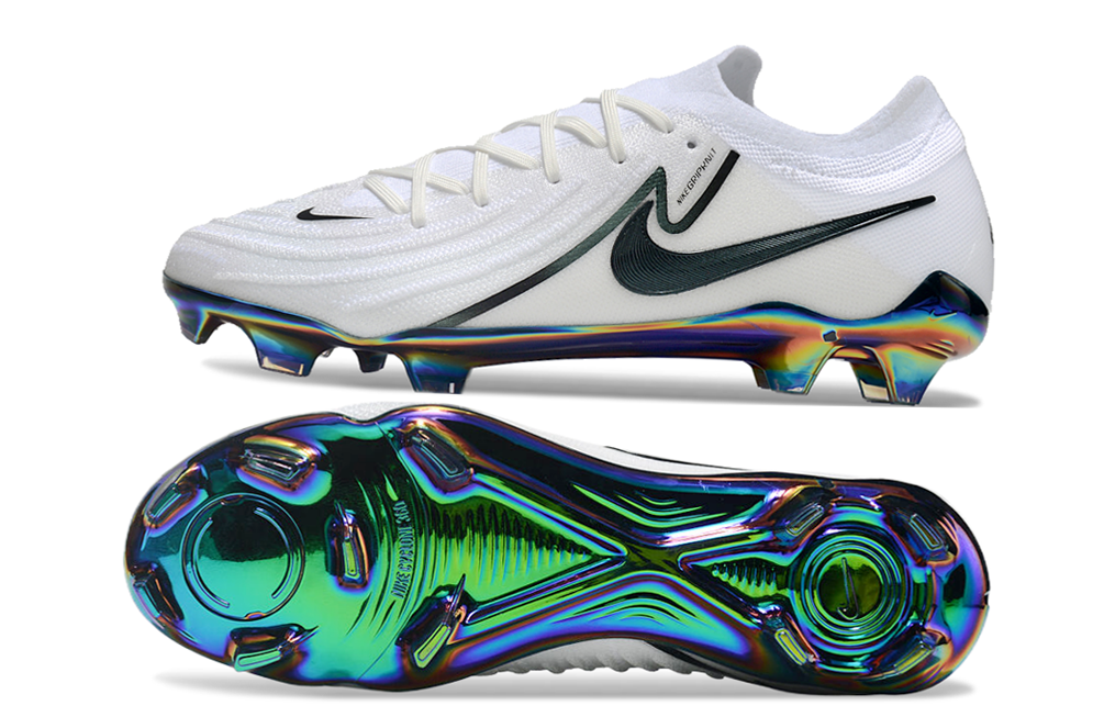 Nike Phantom GX2 Elite FG - Branco Verde Esmeralda – Acstorechuteiras Nike Phantom GX2 Elite FG - Branco Verde Esmeralda – Acstorechuteiras