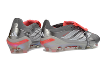 Carregar imagem no visualizador da galeria, Adidas Predator 26 Elite Tongue FG - Finishers Steel Prata
