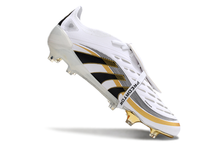 Carregar imagem no visualizador da galeria, Adidas Predator 25 Elite Tongue FG - Branco Dourado
