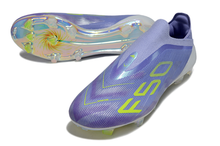 Carregar imagem no visualizador da galeria, Adidas F50 Elite Laceless FG - Azul
