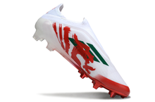Carregar imagem no visualizador da galeria, Adidas F50 Elite Laceless FG - Branco Vermelho

