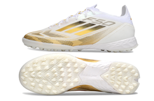 Carregar imagem no visualizador da galeria, Adidas F50 Elite Society TF - Branco Dourado
