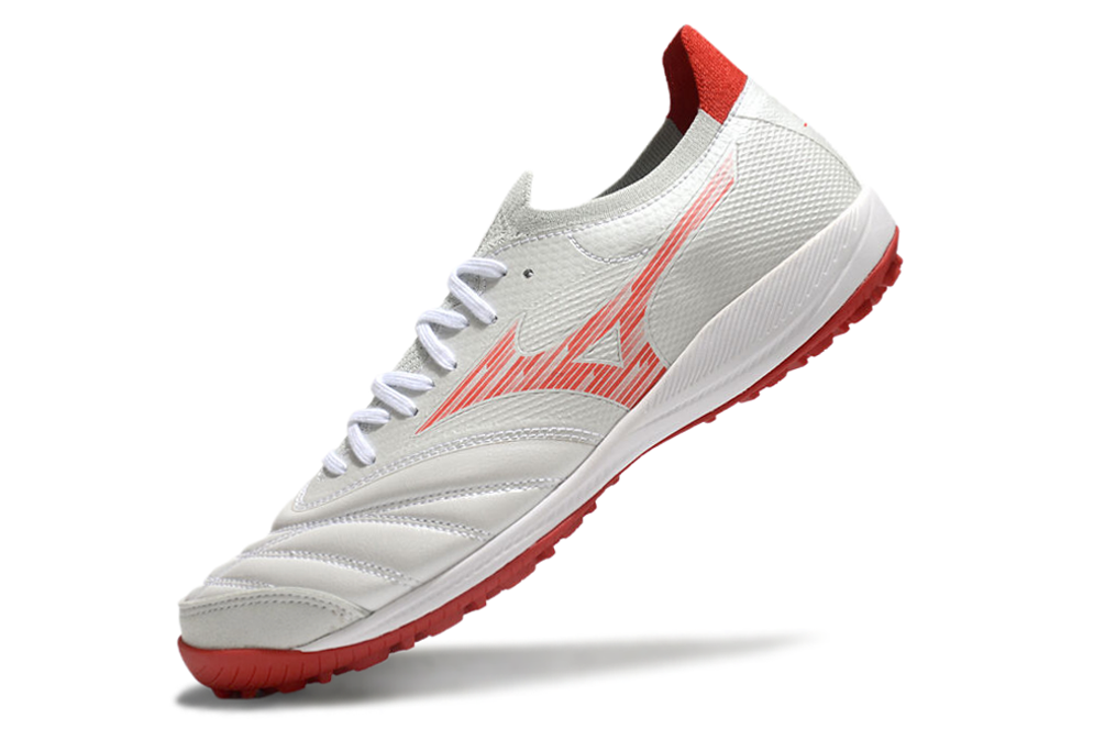 Mizuno Morelia Neo Sala β Society - Branco Vermelho – Acstorechuteiras