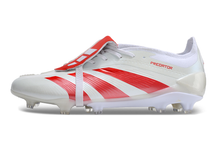 Carregar imagem no visualizador da galeria, Adidas Predator Elite Tongue FG - Branco Vermelho
