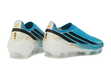 Carregar imagem no visualizador da galeria, Adidas F50 Elite Hyperfast Laceless FG - Azul
