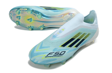 Carregar imagem no visualizador da galeria, Adidas F50 Elite Laceless FG - Azul
