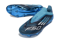 Carregar imagem no visualizador da galeria, Adidas F50 Elite Laceless FG - Azul
