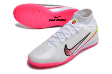 Carregar imagem no visualizador da galeria, Nike Air Zoom Mercurial Superfly 9 Elite Futsal - Branco Rosa
