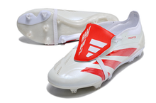 Carregar imagem no visualizador da galeria, Adidas Predator Elite Tongue FG - Branco Vermelho
