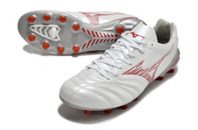 Carregar imagem no visualizador da galeria, Mizuno Morelia Neo IV FG - Branco Vermelho
