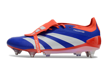 Carregar imagem no visualizador da galeria, Adidas Predator Elite Tongue SG - Azul Vermelho
