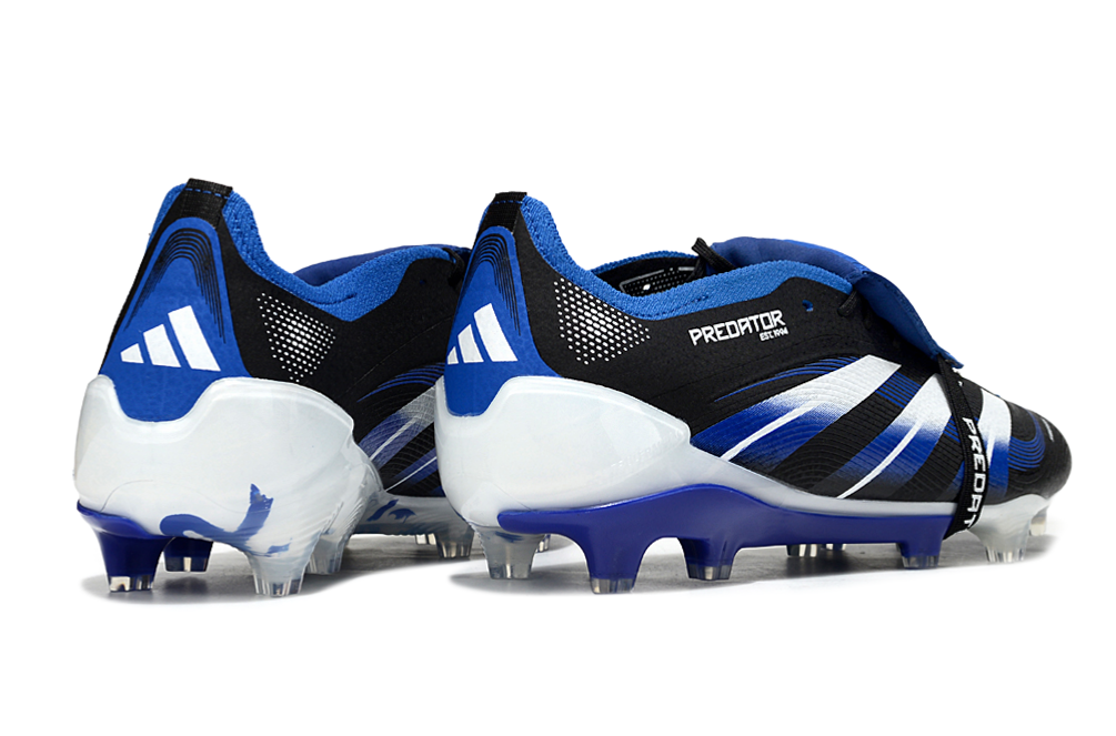 Adidas Predator 25 Elite Tongue FG - Preto Azul – Acstorechuteiras