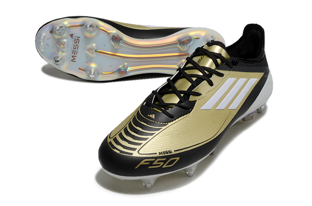Adidas F50 Elite SG - Preto Dourado – Acstorechuteiras