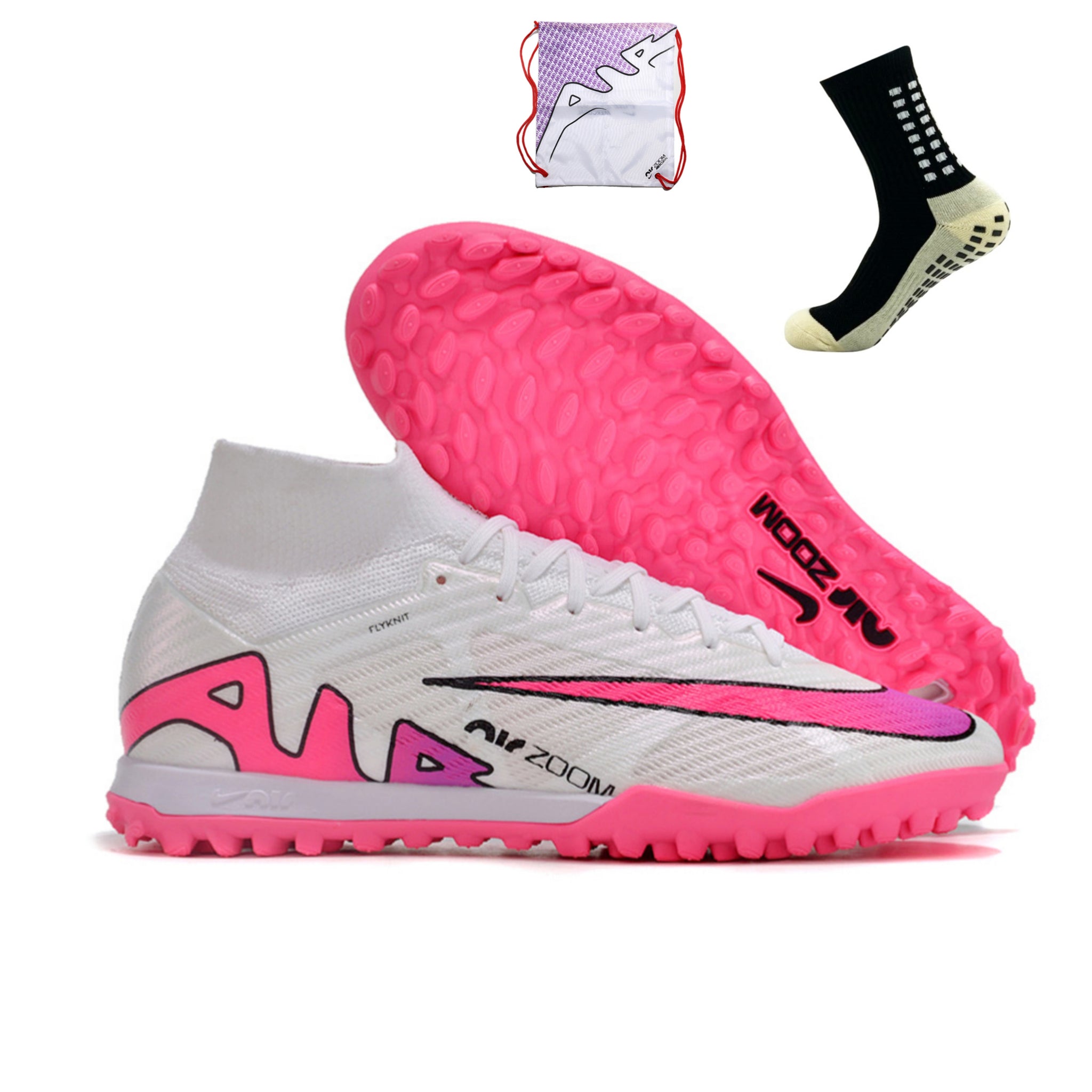 Mercurial Victory Chuteira Nike Mercurial Futsal Rosa Chuteira