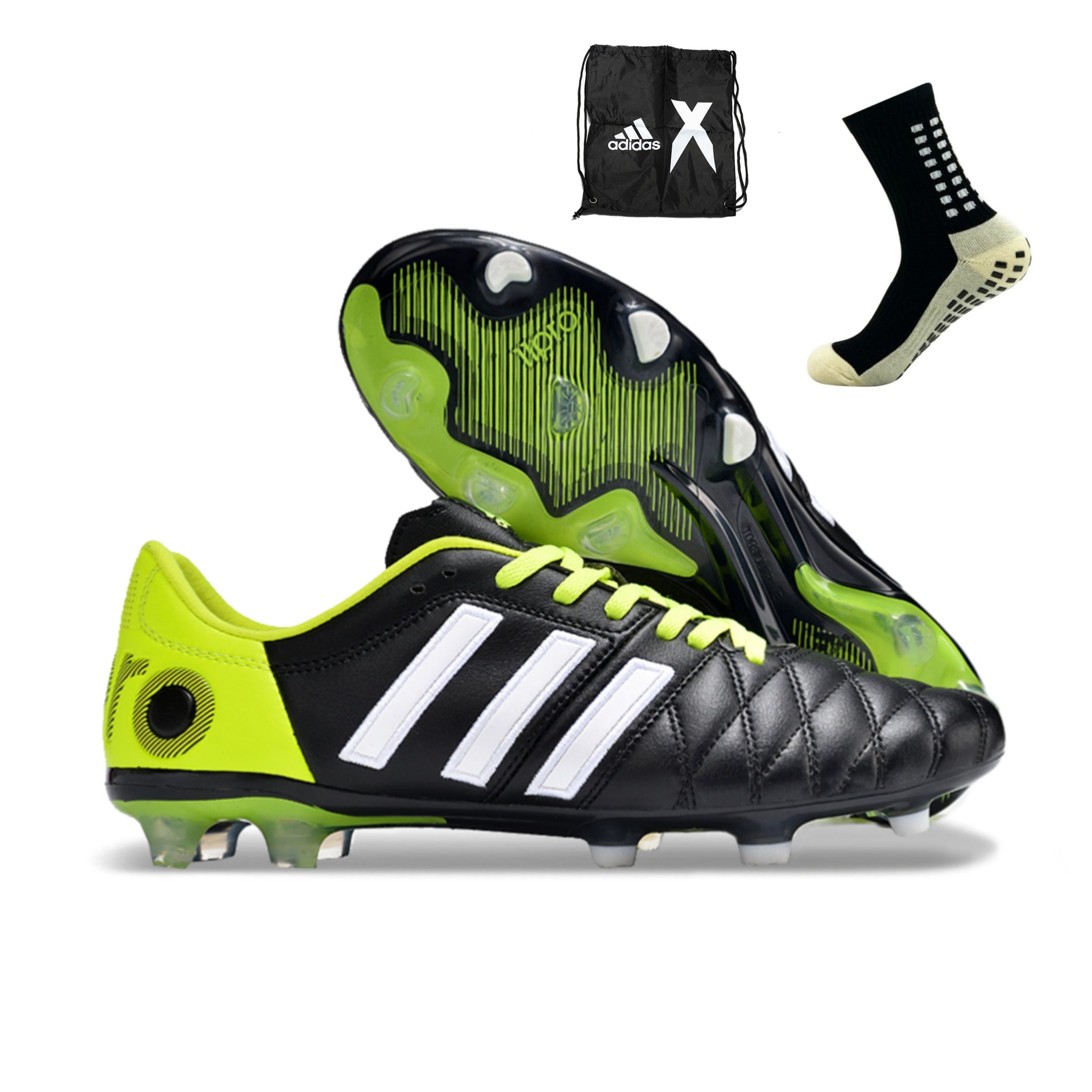 Adidas 11 Pro FG - Preto Verde – Acstorechuteiras