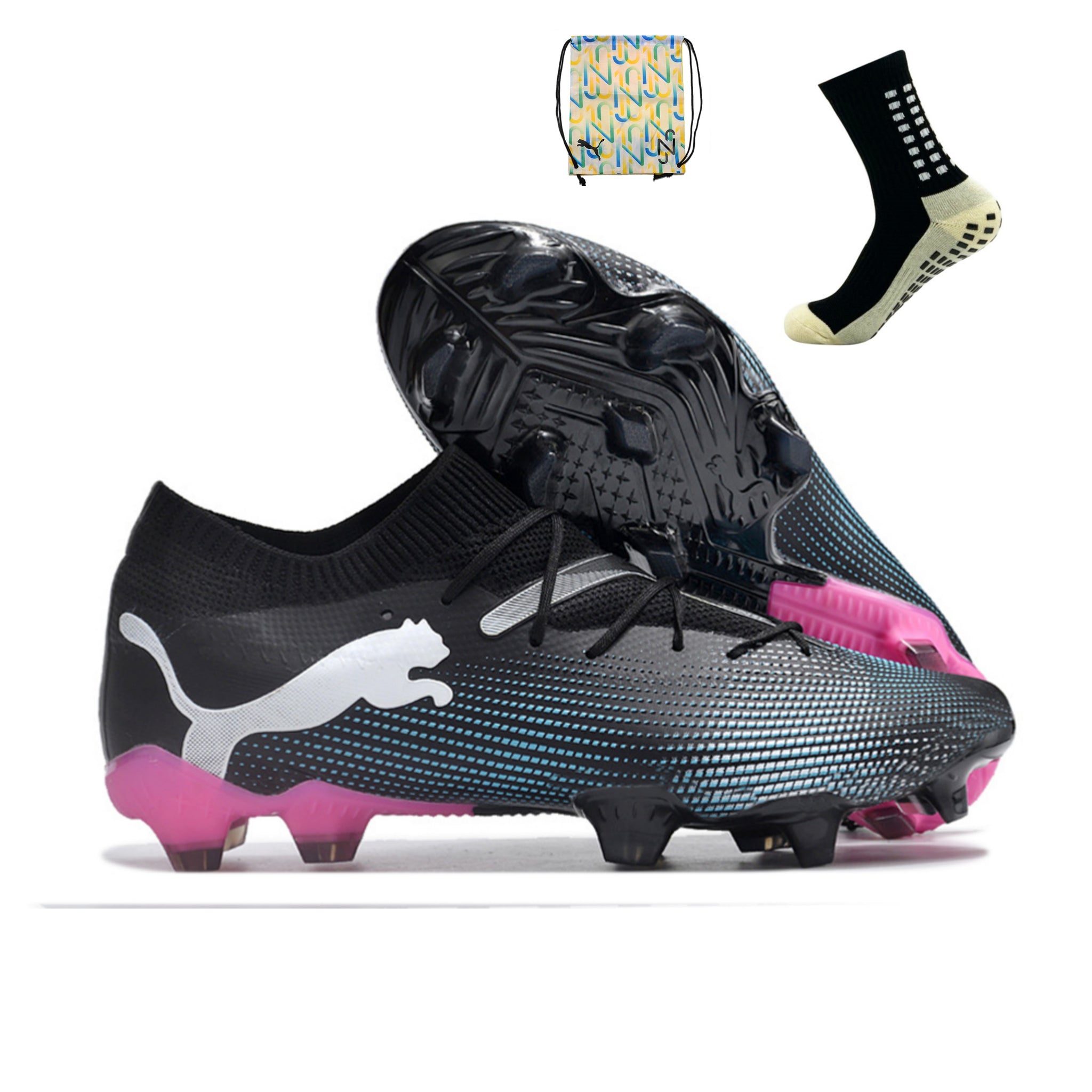 Puma Future 7 FTR FG - Preto Rosa – Acstorechuteiras