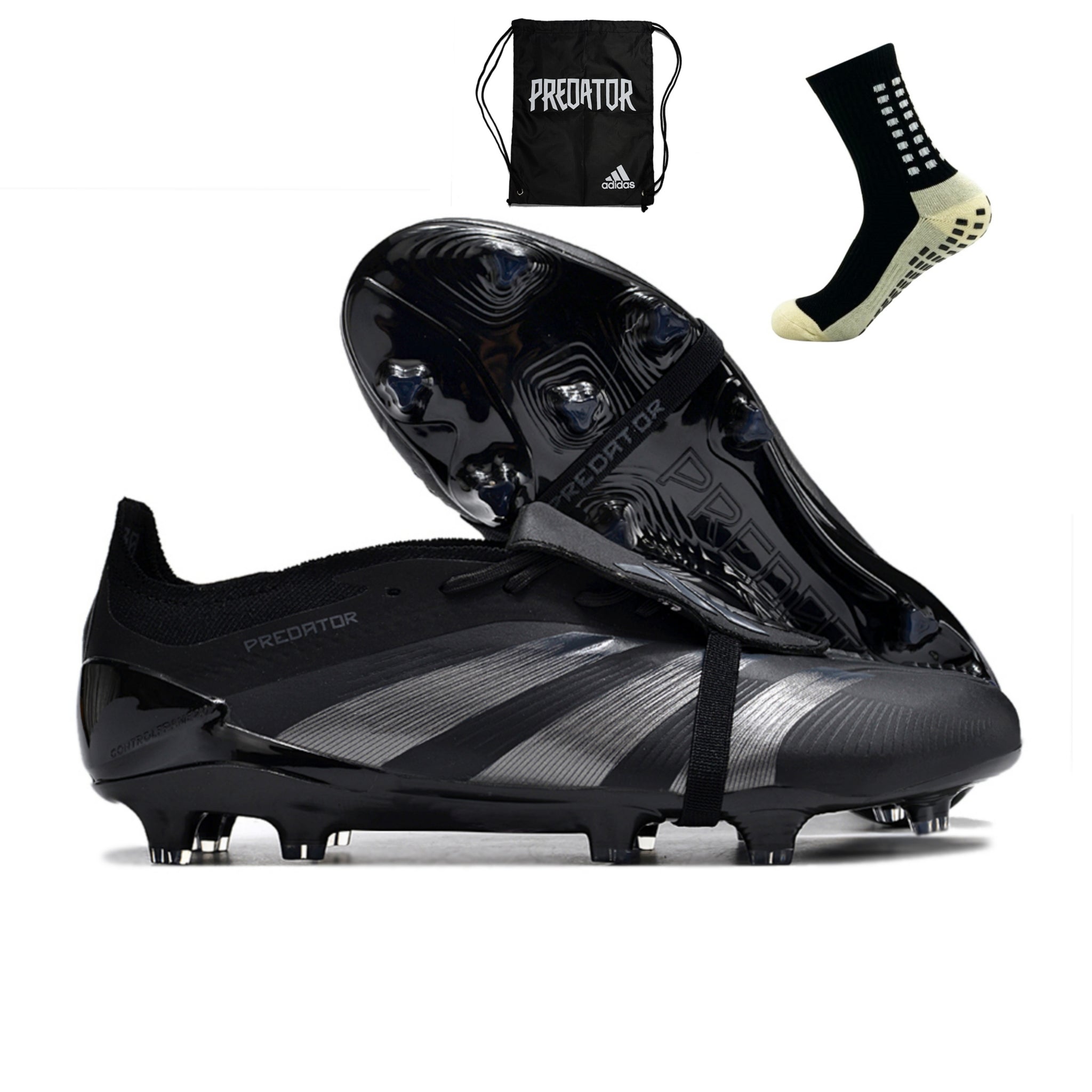 Adidas Predator Elite Tongue FG - Preto – Acstorechuteiras