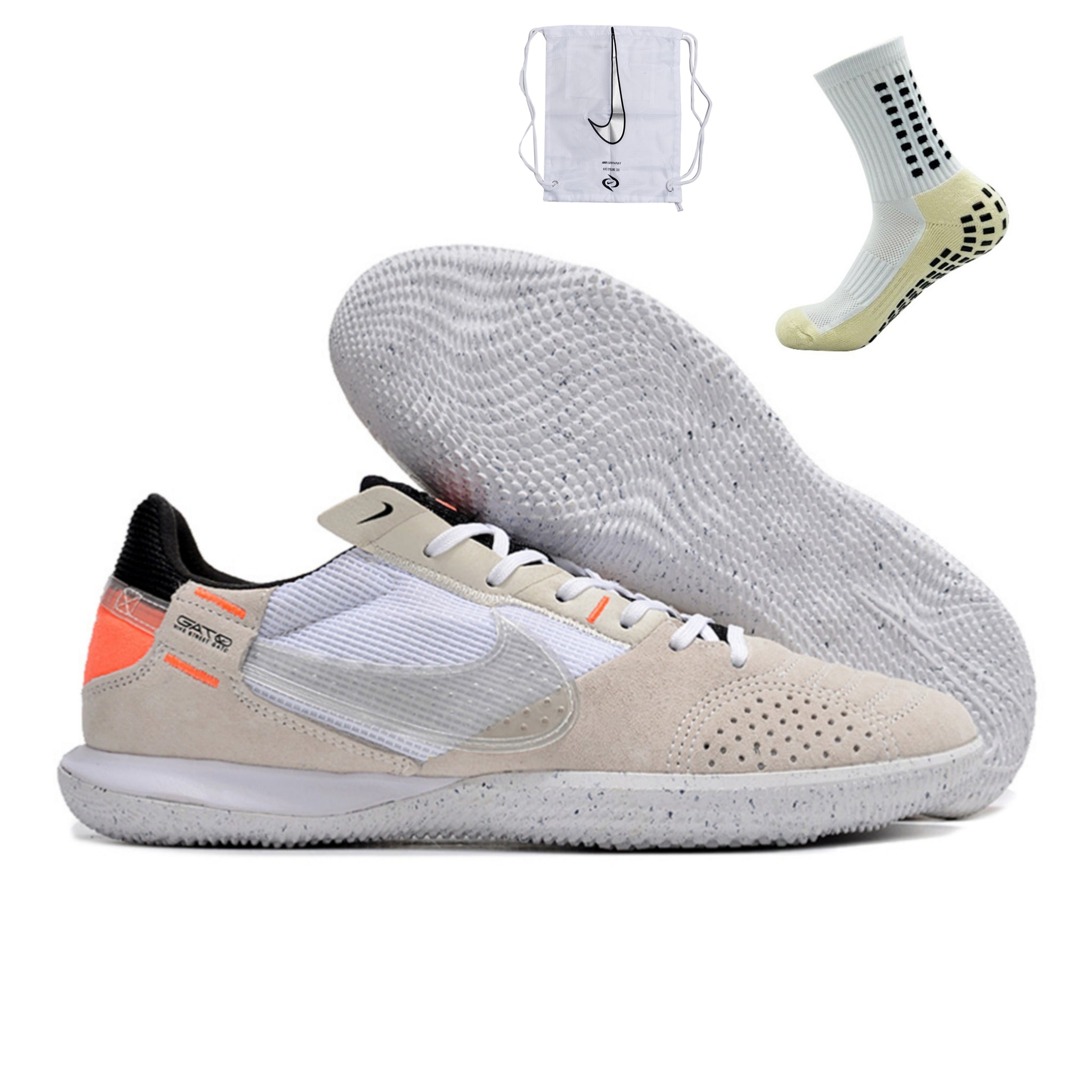 Nike Street Gato Futsal - Creme – Acstorechuteiras