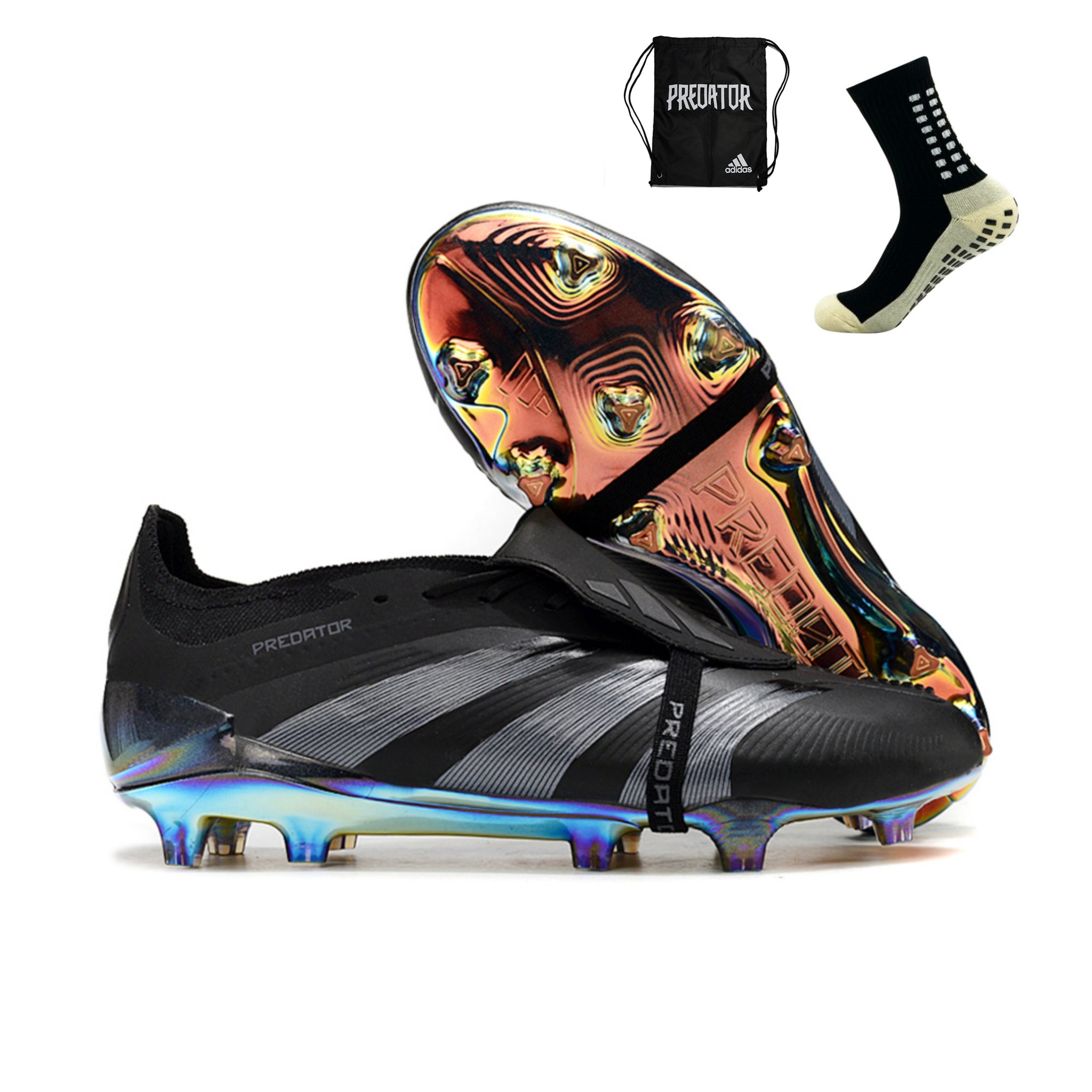 Adidas Predator Elite Tongue FG - Black Pack – Acstorechuteiras