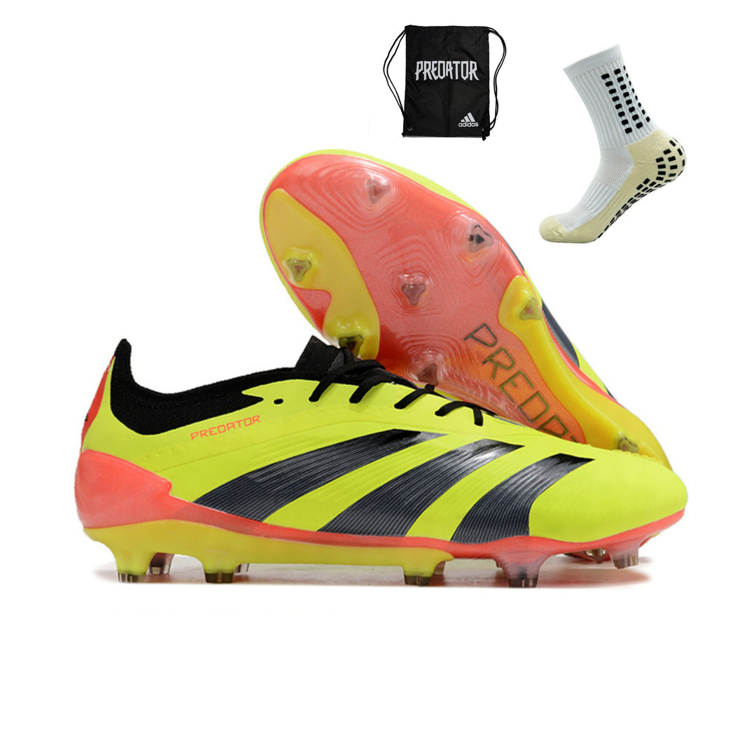 Adidas Predator Elite FG - Amarelo Preto