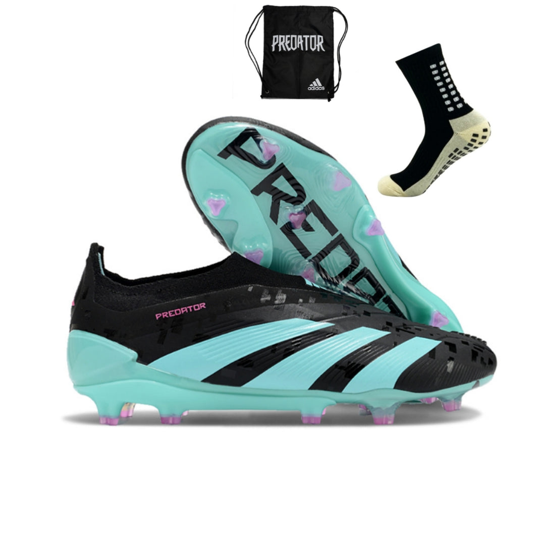 Adidas Predator Elite + FG - Preto Azul