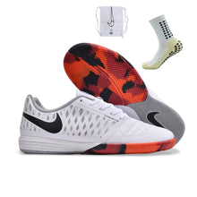 Carregar imagem no visualizador da galeria, Nike Feminina Lunar Gato II Futsal - Branco/vermelho
