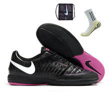 Carregar imagem no visualizador da galeria, Nike Feminina Lunar Gato II Futsal - Preto Roxo
