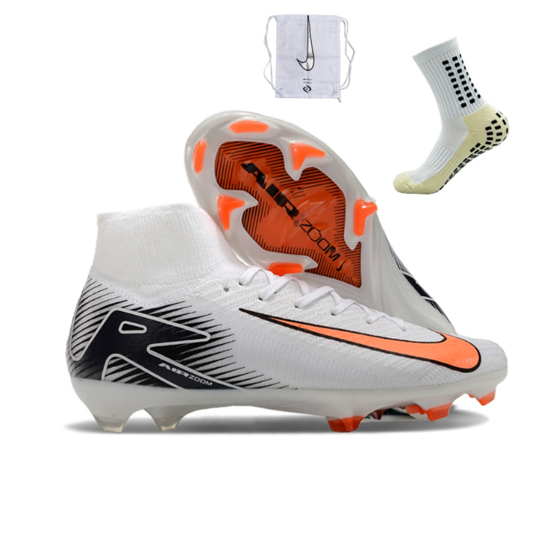 Nike Air Zoom Superfly 10 Elite FG - Branco Laranja