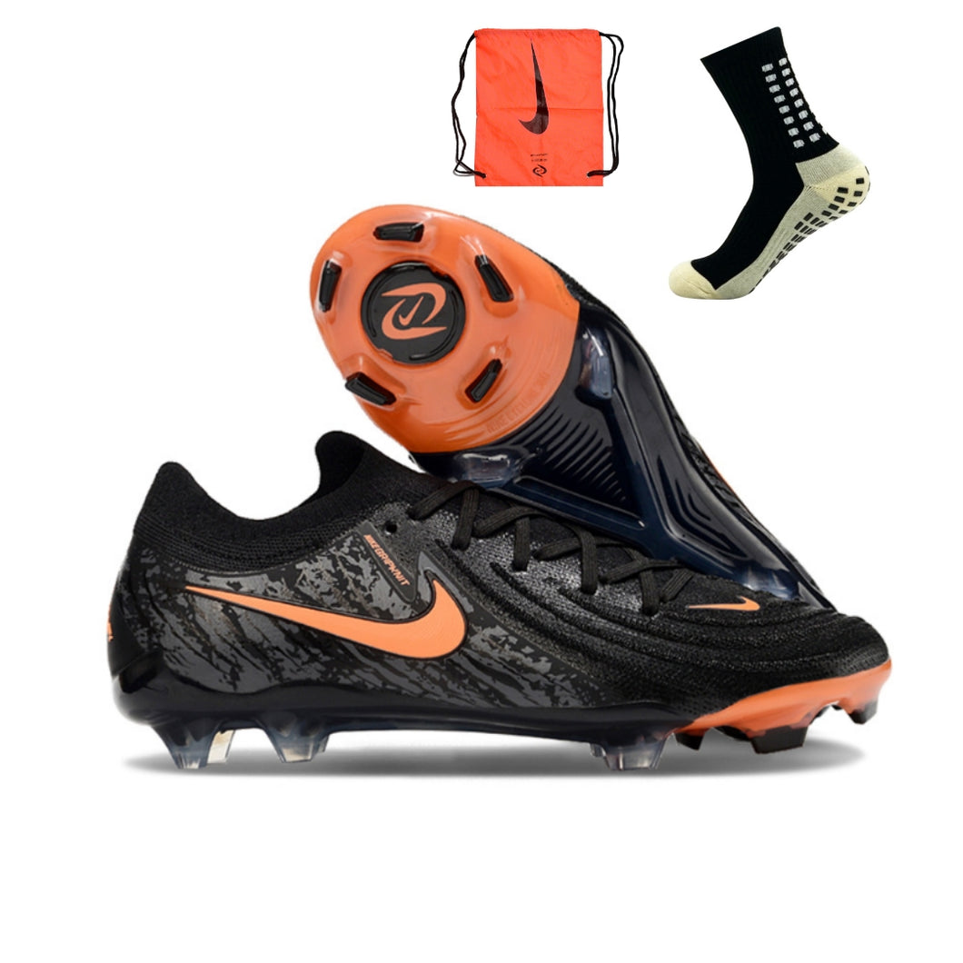 Nike Phantom GX2 Elite FG - Preto Laranja