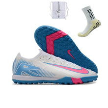 Carregar imagem no visualizador da galeria, Nike Air Zoom Mercurial Vapor 16 Elite TF - Branco Azul Rosa
