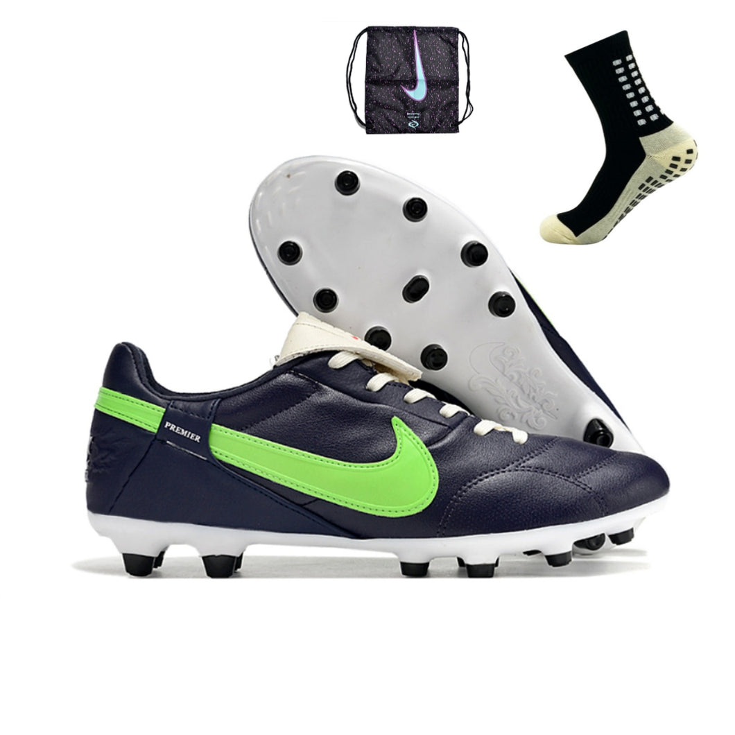 Nike Premier 3 FG Elite - Preto Verde Branco