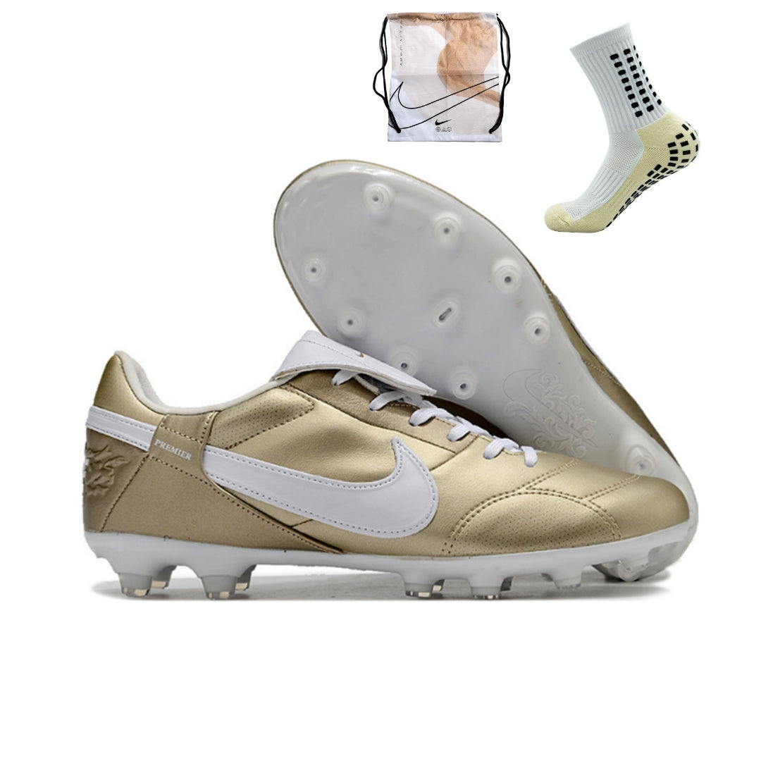Nike Premier 3 FG Elite - Dourado – Acstorechuteiras