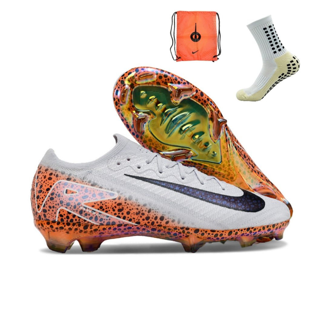 Nike Air Zoom Mercurial Vapor 16 Elite FG - Cinza Laranja